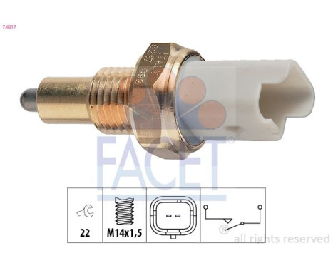 Switch, reverse light Made in Italy - OE Equivalent