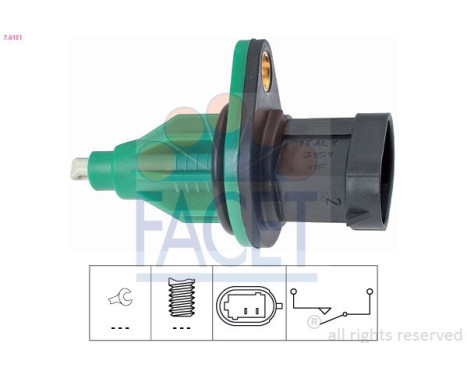Switch, reverse light Made in Italy - OE Equivalent