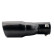 Embellecedor de escape Simoni Racing doble redondo/inclinado de acero inoxidable negro - Ø2 x 76 x L240 mm - Montaje 34, Miniatura 4