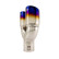 Embellecedor de escape Simoni Racing doble redondo/inclinado de acero inoxidable/titanio - 76 x L230 mm - Montaje -37-&g, Miniatura 5