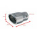 Embellecedor de escape Simoni Racing ovalado/inclinado de acero inoxidable - 95 x 82 mm - Longitud 147 mm - Montaje 43 m, Miniatura 2