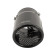 Embellecedor de escape Simoni Racing ovalado/inclinado - Negro - 76 x 80 x L128 mm - Montaje -> 68 mm, Miniatura 2