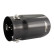 Embellecedor de escape Simoni Racing ovalado/inclinado - Negro - 76 x 80 x L128 mm - Montaje -> 68 mm, Miniatura 8