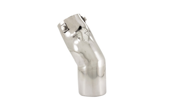 Embellecedor de escape Simoni Racing rectangular de acero inoxidable - Diámetro 117x68mm - Longitud 190mm - Montaje 63m, Imagen 8