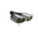 Embellecedor de escape Ulter Sport - Doble óvalo 120x80 mm en ángulo - Longitud 250 mm - Montaje ->50 mm - Acero in, Miniatura 3