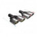 Embellecedor de escape Ulter Sport (izquierdo) - Doble óvalo 95x65 mm en ángulo - Longitud 200/180 mm - Montaje ->5, Miniatura 2