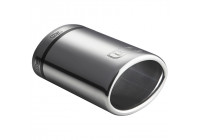 Embellecedor de escape Ulter Sport - Ovalado 120x80mm - Longitud 120mm - Montaje de 50 a 70mm - Acero inoxidable