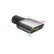 Embellecedor de escape Ulter Sport - Ovalado 167x60mm - Longitud 120mm - Montaje ->50mm - Acero inoxidable, Miniatura 3