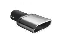 Embellecedor de escape Ulter Sport - Ovalado 167x60mm - Longitud 200mm - Montaje ->50mm - Acero inoxidable