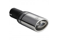 Embellecedor de escape Ulter Sport - Ovalado 95x65 mm - Longitud 200 mm - Montaje ->50 mm - Acero inoxidable