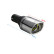 Embellecedor de escape Ulter Sport - Rectángulo 100x75 mm en ángulo - Longitud 120 mm - Montaje ->50 mm - Acero ino, Miniatura 3