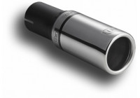 Embellecedor de escape Ulter Sport - Redondo 60 mm - Longitud 90 mm - Montaje ->50 mm - Acero inoxidable