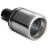 Embellecedor de escape Ultra Sport - Redondo 100 mm Tipo 2 - Longitud 120 mm - Montaje ->50 mm - Acero inoxidable