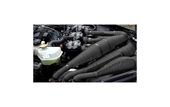 Kit de envoltura térmica para escapes Simoni Racing - 50,8 mm x 15,24 m + 6 clips ->550C, Imagen 5