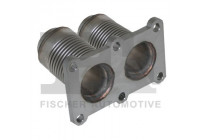 Manguera flexible, sistema de escape