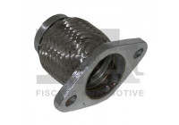 Manguera flexible, sistema de escape