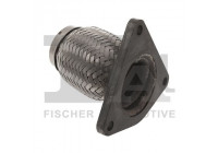 Manguera flexible, sistema de escape