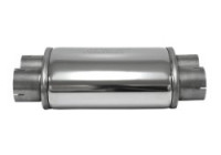 Silenciador Duo 76 Acero Inoxidable