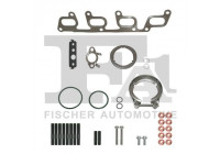 Turbocompresor, kit de montaje