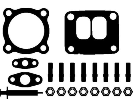 Turbocompresor, kit de montaje