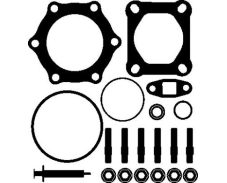 Turbocompresor, kit de montaje