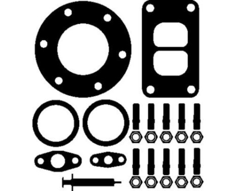 Turbocompresor, kit de montaje