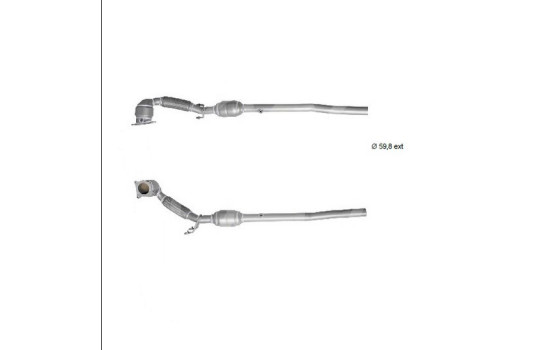 Convertidor catalítico Audi/Seat/Volkswagen
