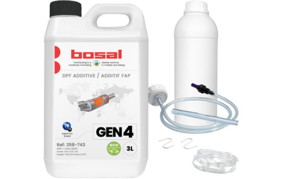 Aditivo, regeneración del filtro de partículas 258-743 Bosal