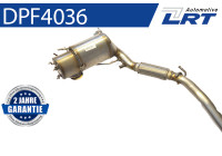 Filtro de partículas diésel DPF4036 LRT