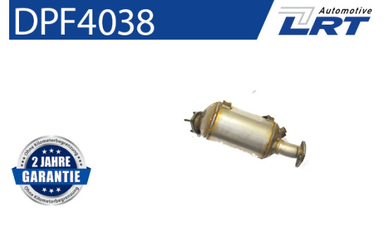 Filtro de partículas diésel DPF4038 LRT, Imagen 3