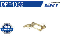 Filtro de partículas diésel DPF4302 LRT