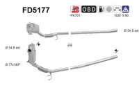 Filtro de partículas diésel FD5177