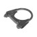 Abrazadera de escape Walker 57MM