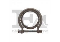 Conexión de tuberías, sistema de escape