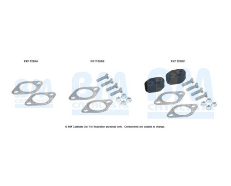 Kit de montaje del filtro de partículas diésel