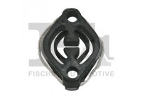 Soporte, sistema de escape