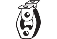 Tira de goma, sistema de escape