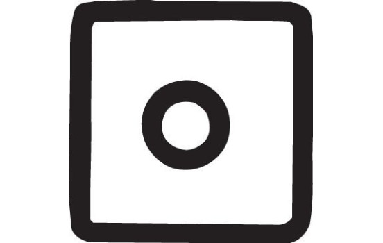 Tuerca, codo de escape, Imagen 2