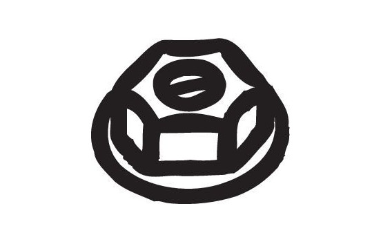 Tuerca, codo de escape, Imagen 2