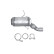 Filtro de partículas de carburo de silicio - Kit Easy2Fit - Juego con piezas de montaje 8LH 366 080-151 Hella, Miniatura 2