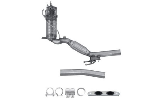 Filtro de partículas de carburo de silicio - Kit Easy2Fit - Juego con piezas de montaje 8LH 366 081-531 Hella, Imagen 2