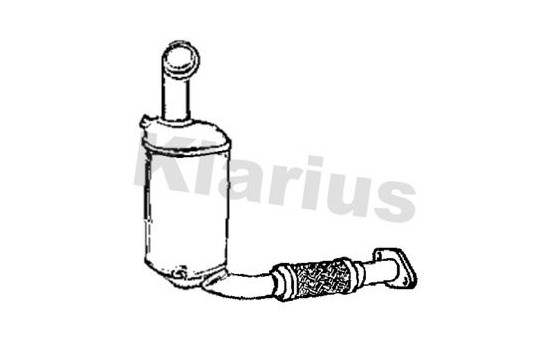 Filtro de partículas diésel 390430 Klarius, Imagen 2