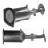 Filtro de partículas diésel BM11078 BM Catalysts