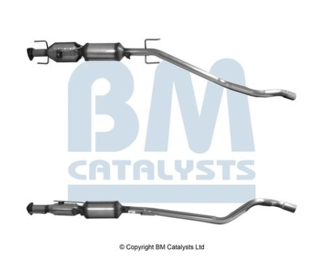 Filtro de partículas diésel BM11122H BM Catalysts