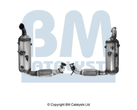Filtro de partículas diésel BM11517H BM Catalysts