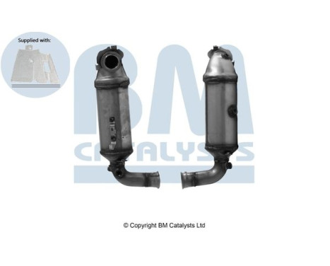Filtro de partículas diésel + convertidor catalítico BM15172H BM Catalysts