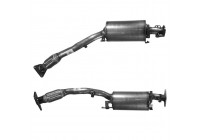 Filtro de partículas diésel (DPF) Nissan BM11061 BM Catalysts