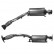 Filtro de partículas diésel (DPF) Nissan BM11061 BM Catalysts