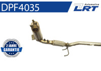 Filtro de partículas diésel DPF4035 LRT