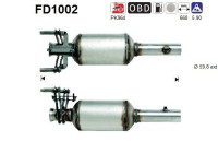 Filtro de partículas diésel FD1002